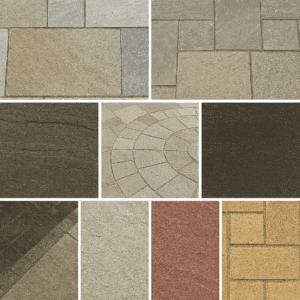 paving pattern chioce