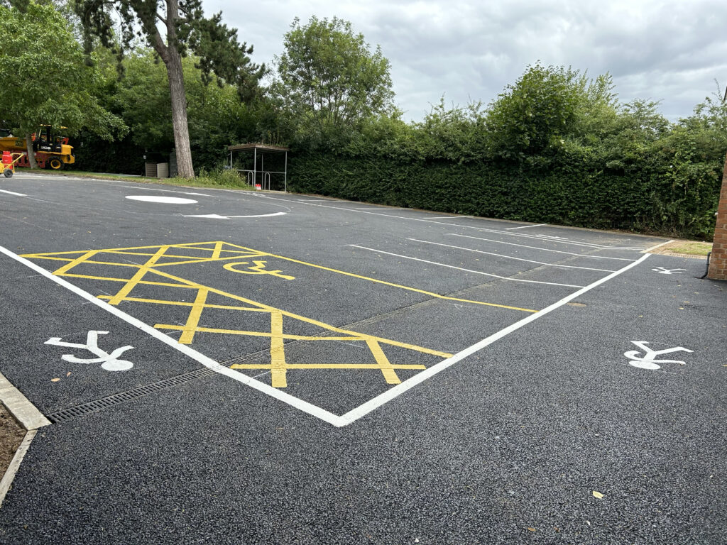 small car park