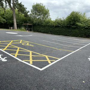 Car park resurfacing