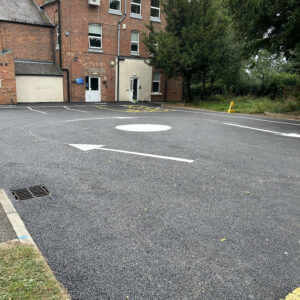 small car park