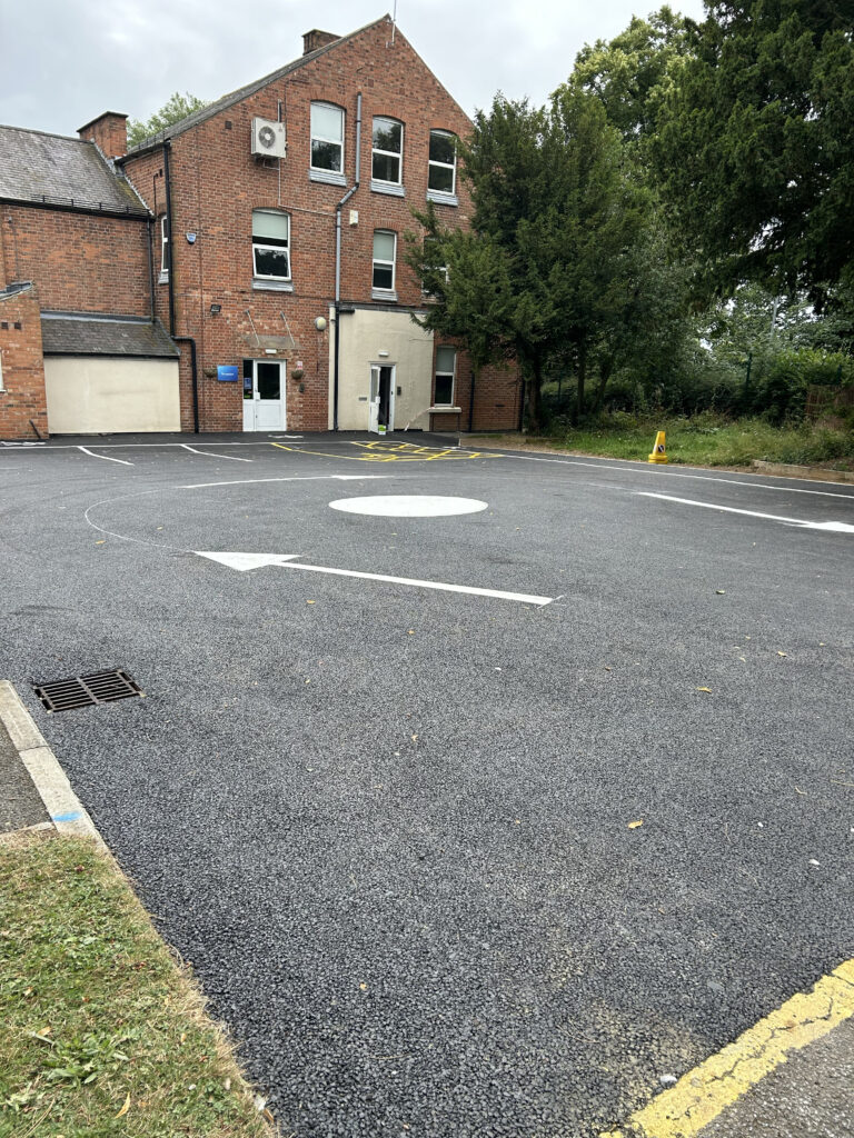 small car park