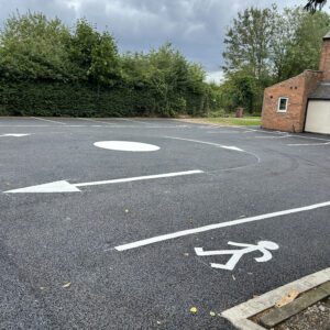 Car park Suffolk, surfacing