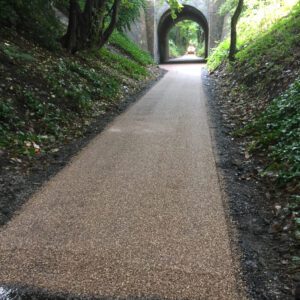 Tar and chip path in progress