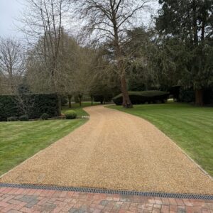 Surface Dressing Driveway - Private Country Estate - Dedham Essex - Heritage Roadways