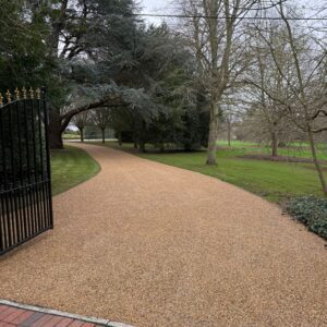 Surface Dressing Driveway - Private Country Estate - Dedham Essex - Heritage Roadways