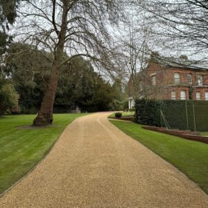 Surface Dressing Driveway - Private Country Estate - Dedham Essex - Heritage Roadways