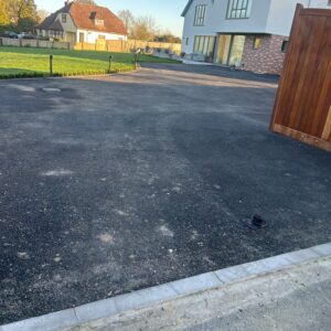 The Before: A Tired Tarmac Surface