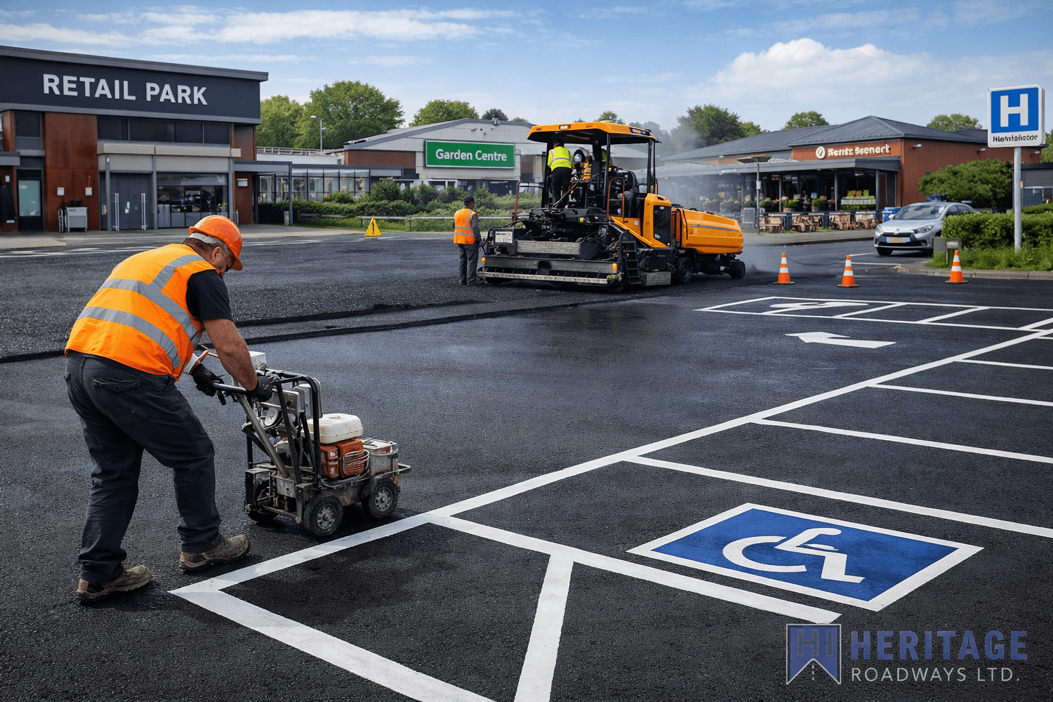 Read more about the article Why Businesses Choose Heritage Roadways for Commercial Car Park Surfacing