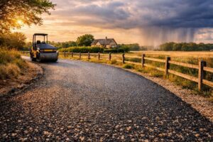 Read more about the article Tar and Chip Driveway (Book Before the Season Ends)